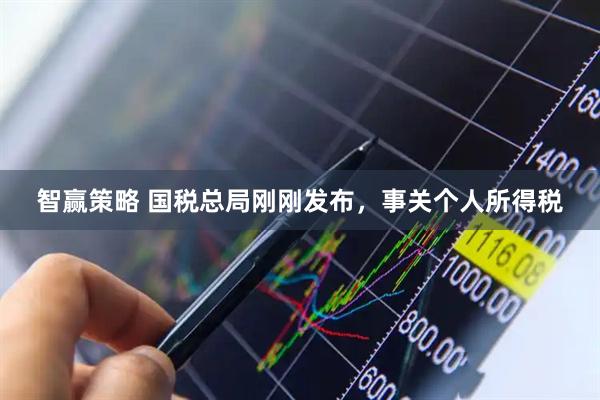 智赢策略 国税总局刚刚发布，事关个人所得税