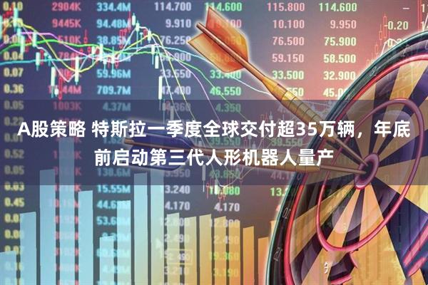 A股策略 特斯拉一季度全球交付超35万辆，年底前启动第三代人形机器人量产